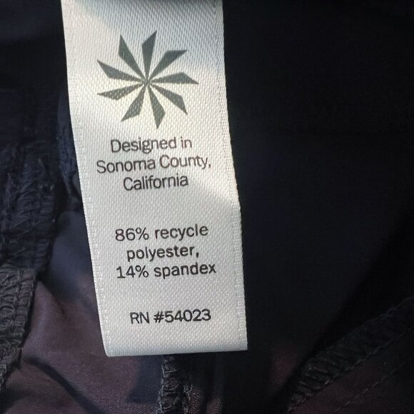 Athleta La Viva Stretch Activewear Capri Jogger Pant Blue 8 REI - Picture 15 of 16